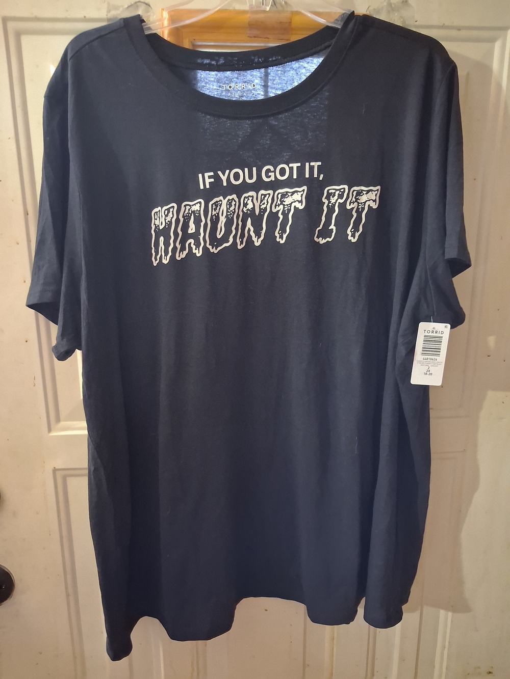NWT Torrid Black Halloween Shirt Size 2x